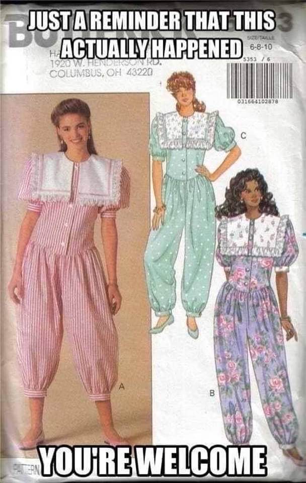 Flashbacks to MC Hammer pants and Care Bears. Shelter in Place is creating all types of nostalgia. 